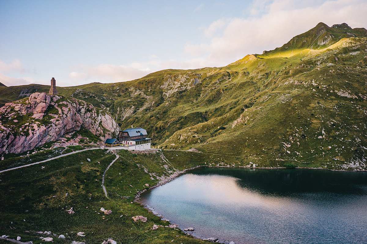 Der Wolayersee in Kärnten
