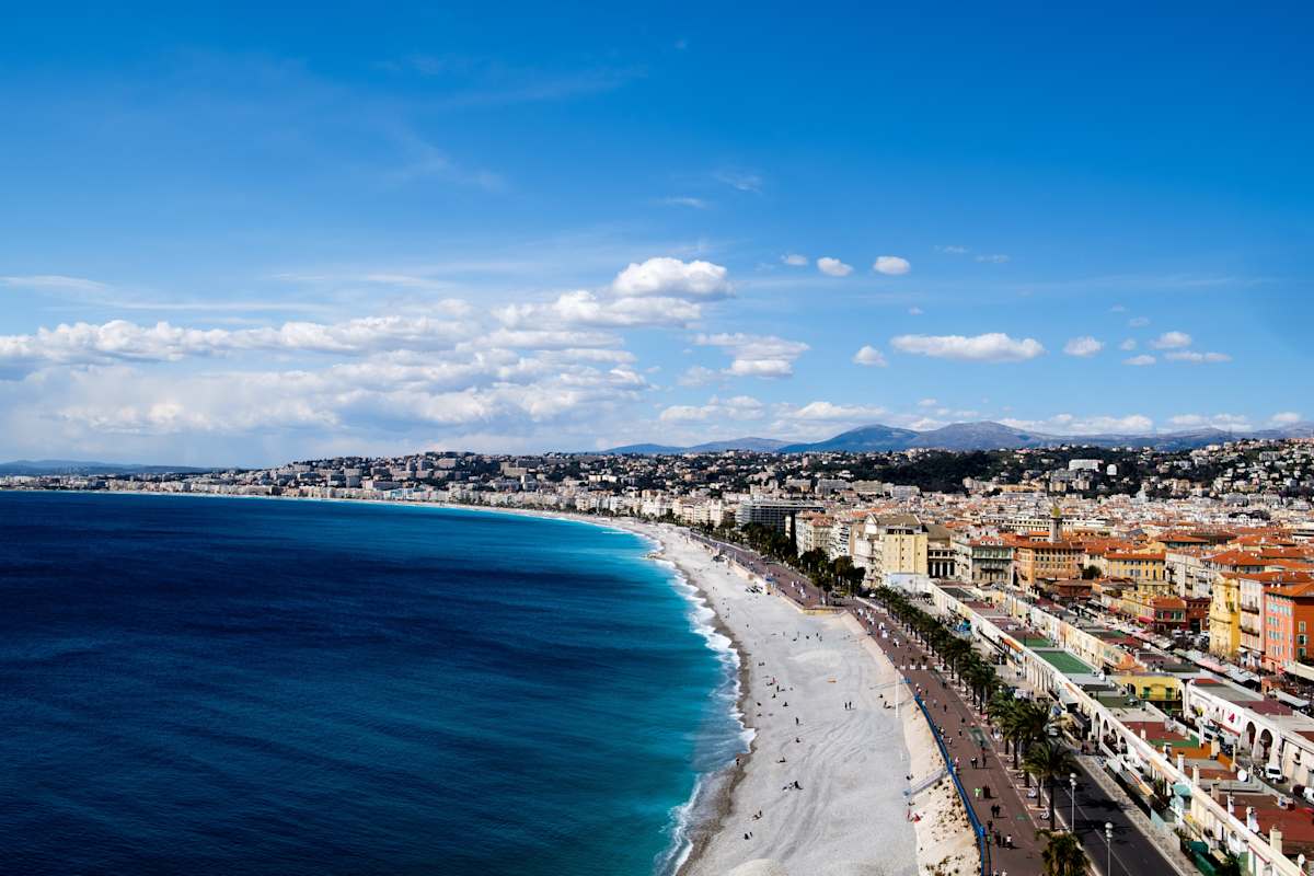 Am Ziel angekommen - Nizza