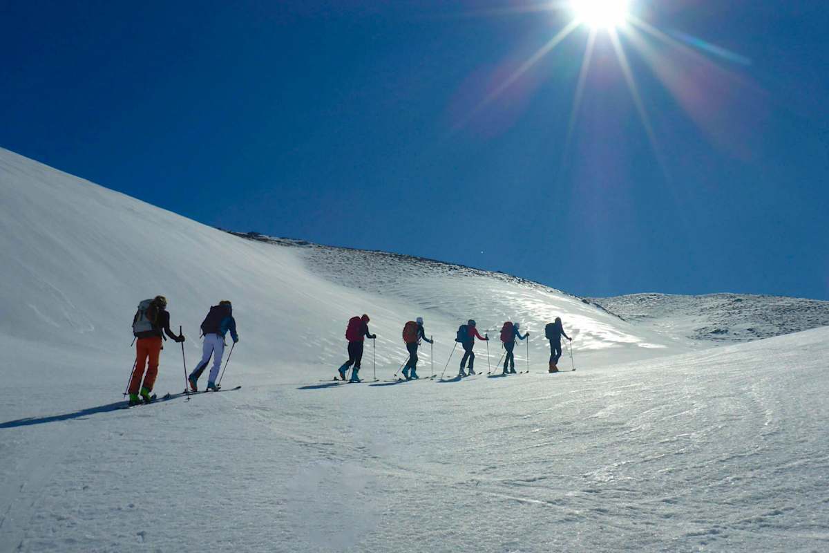 firn skitour Bergwelten Schneekunde