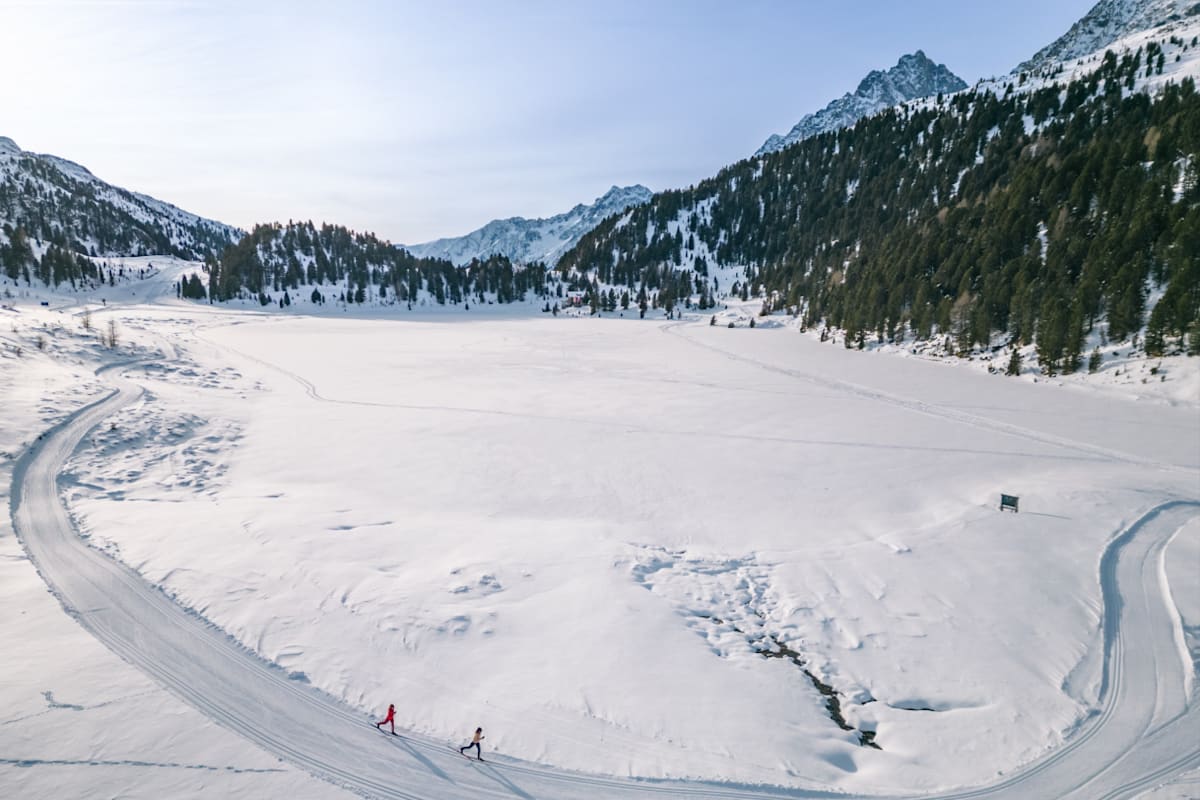 Langlaufen am Stallersattel in Osttirol