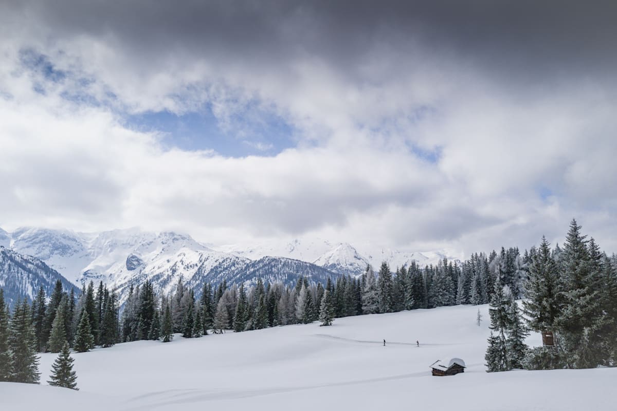 Ausblick vom Dorfberg oberhalb von Kartitsch