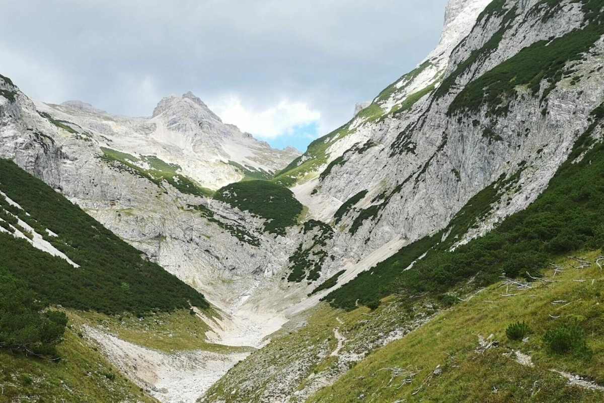 Die Birkkarspitze stellt die höchste Erhebung im Naturpark Karwendel dar.