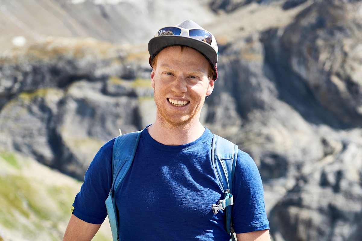 Ein Portrait des Bergführers Sven Schärer.