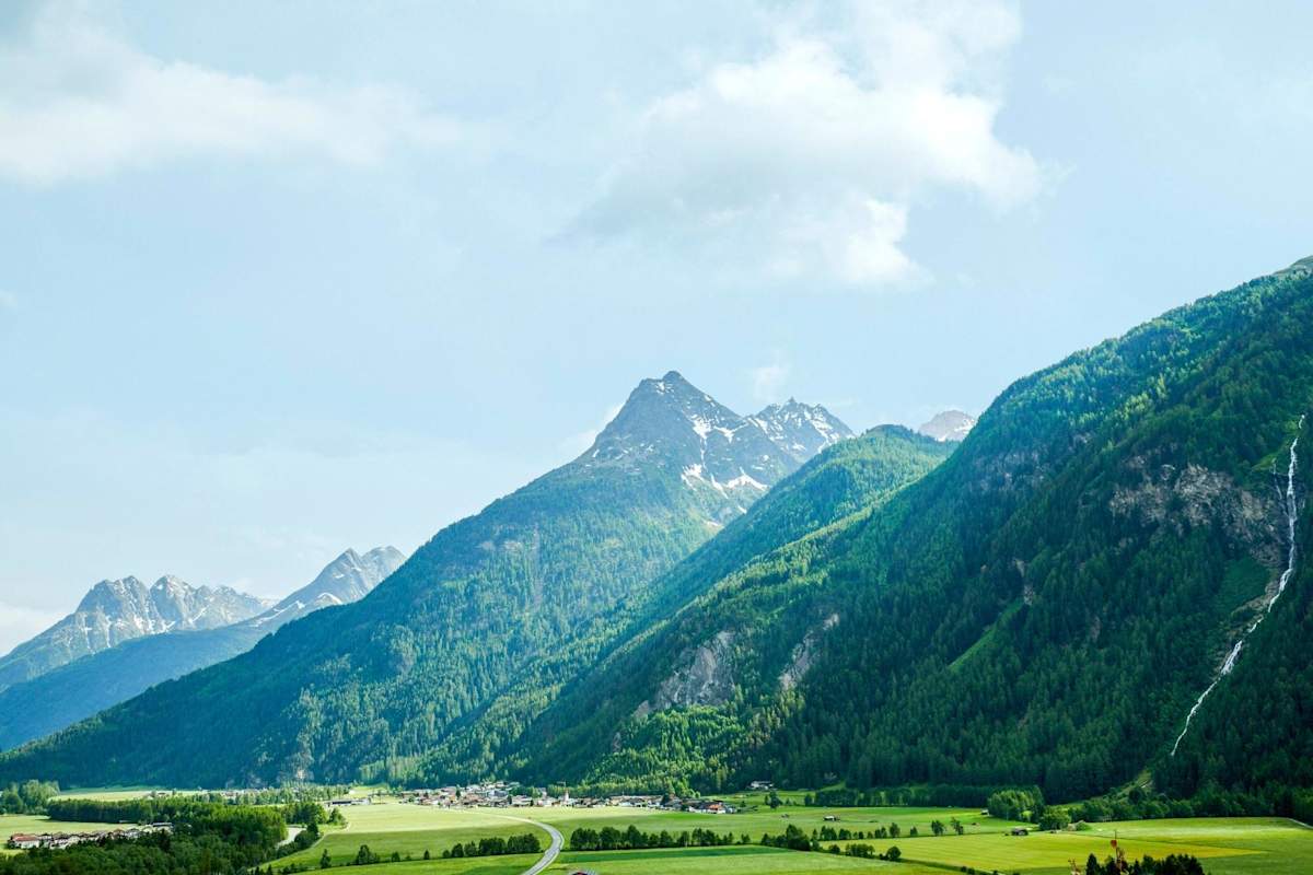 Blick in das Ötztal