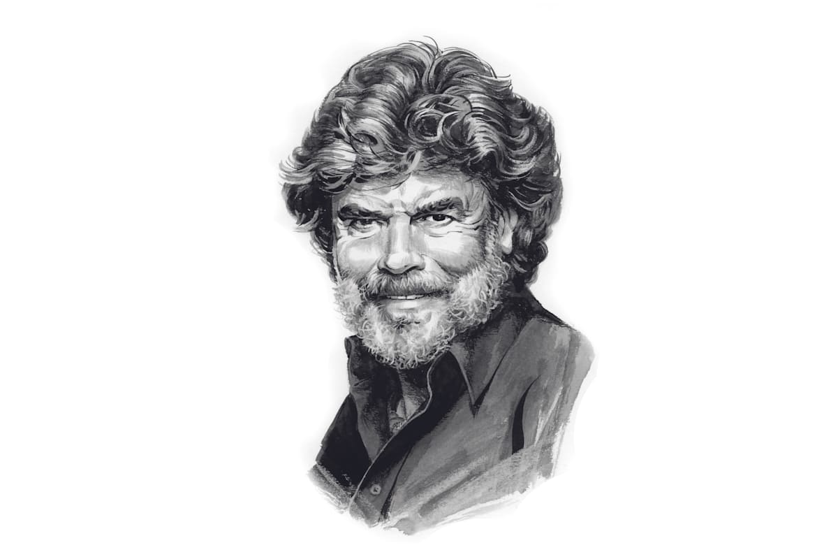 Reinhold Messner. Bergsteiger und Autor.