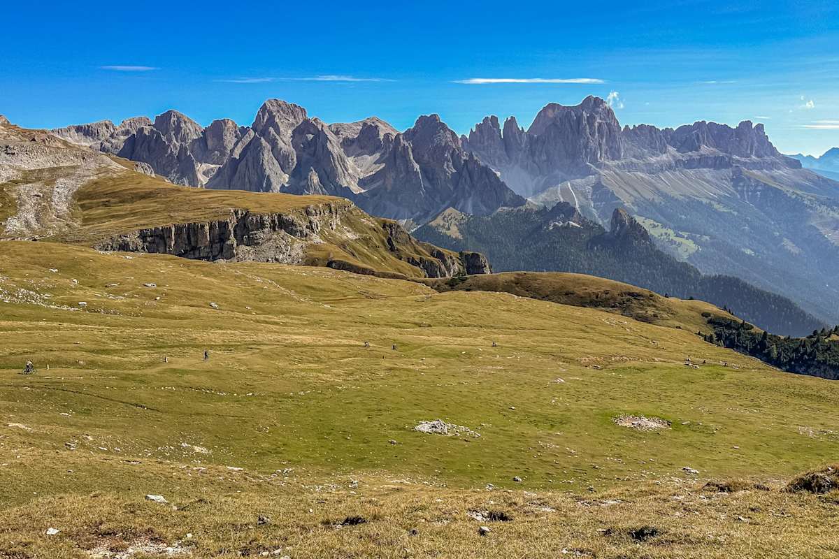 Bergplateau in den Südtiroler Dolomiten