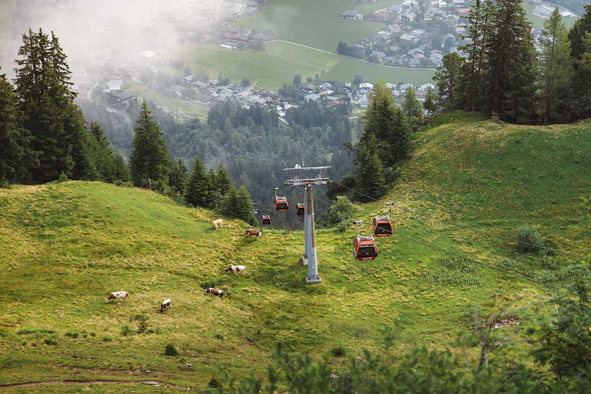 Hahnenkammbahn in Kitzbühel