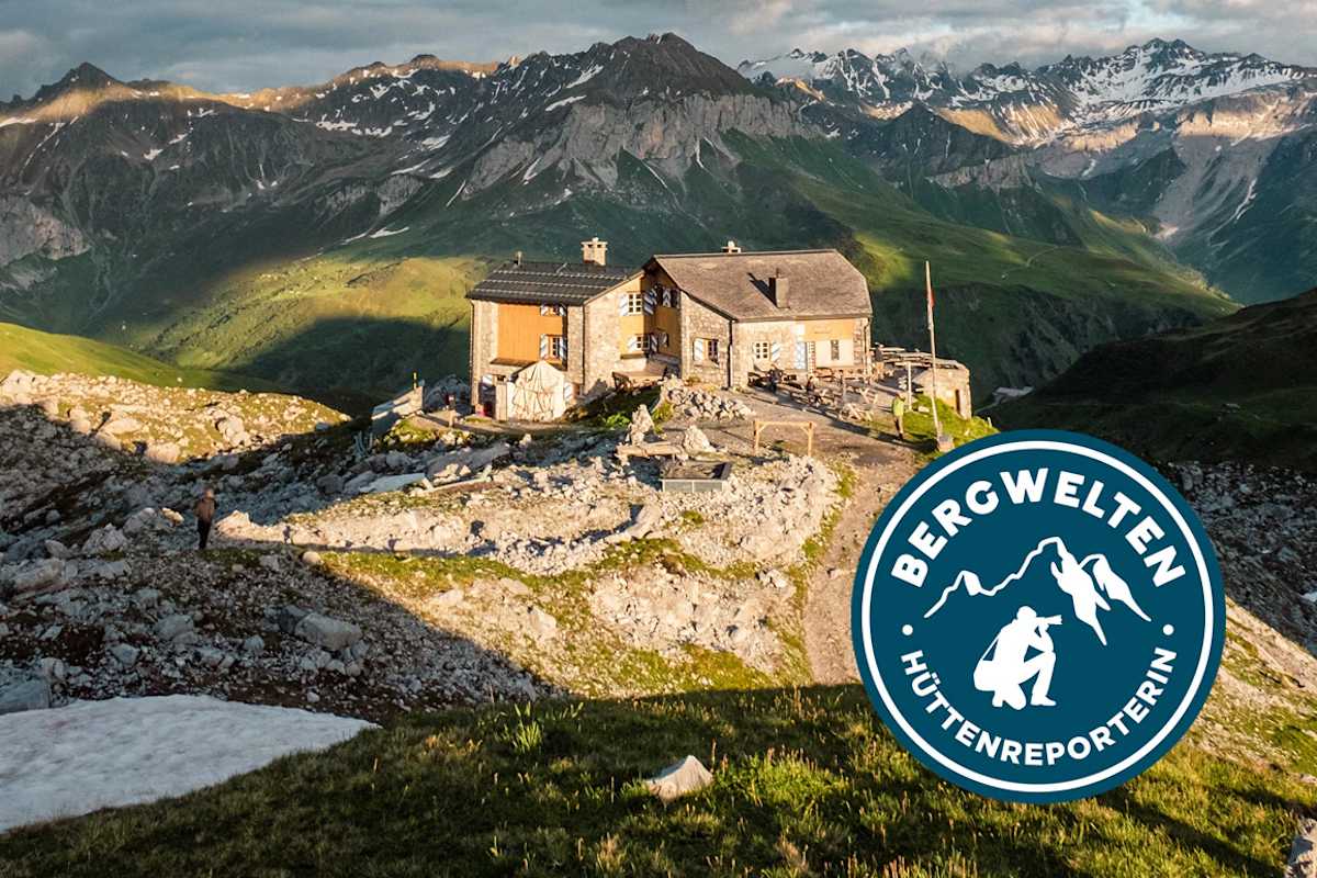 Die Carschinahütte im Schweizer Rätikon