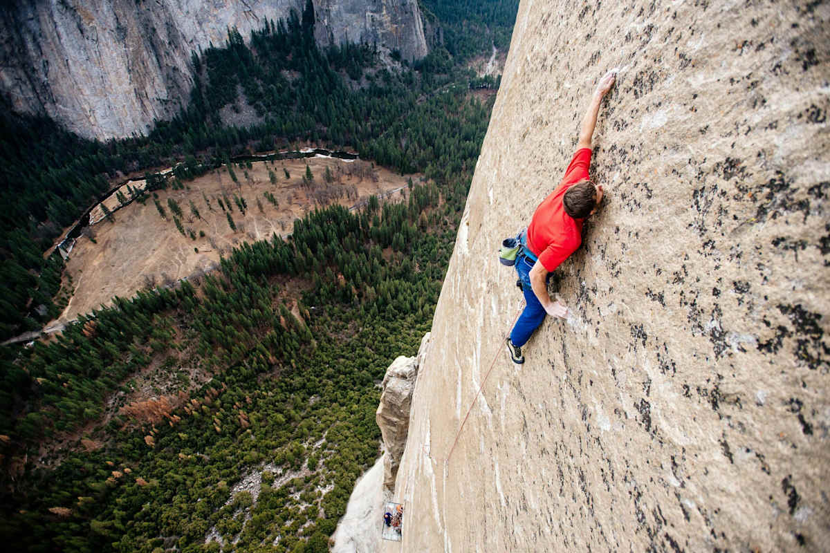 Tommy Caldwell auf dem Weg nach Oben