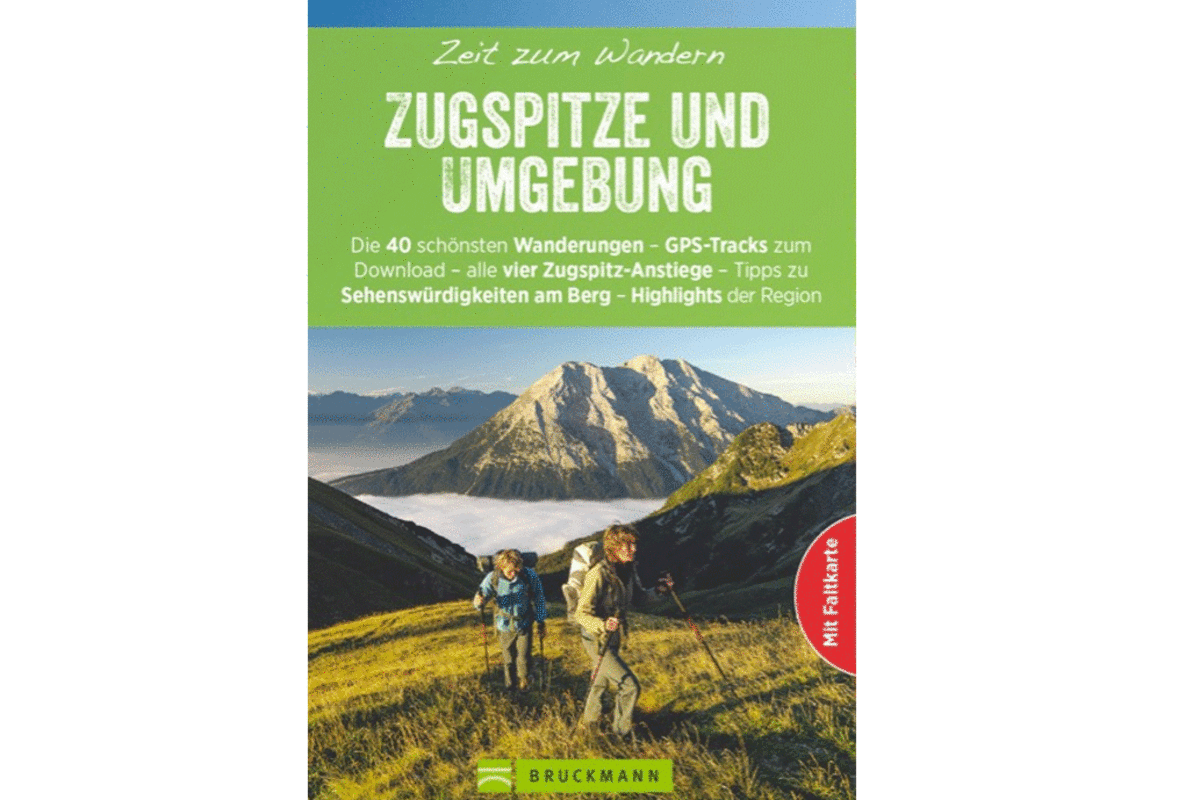 Cover: „Zeit zum Wandern. Zugspitze und Umgebung“ von Markus und Janina Meier (Bruckmann Verlag)