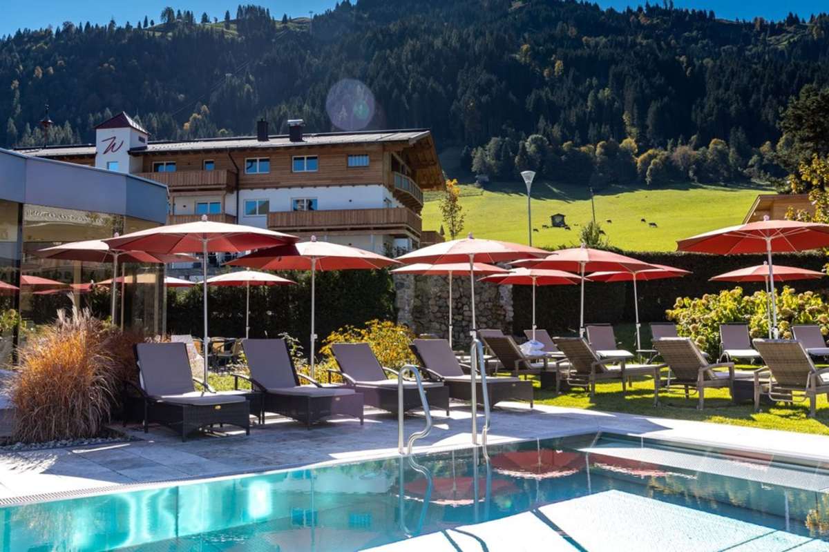 Das Hotel Wastlhof in Niederau verfügt über mehrere Pools.