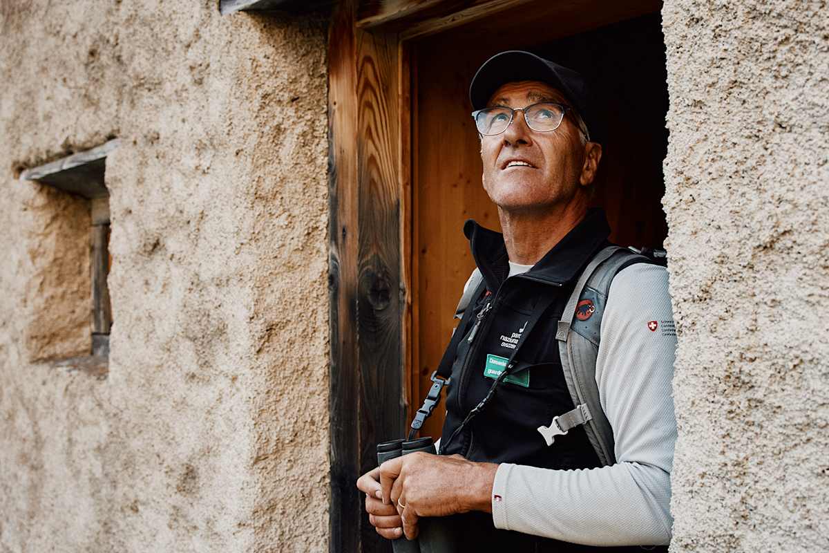 Nationalparkwächter Domenic Godly kennt den Nationalpark wie seine Hosentasche.