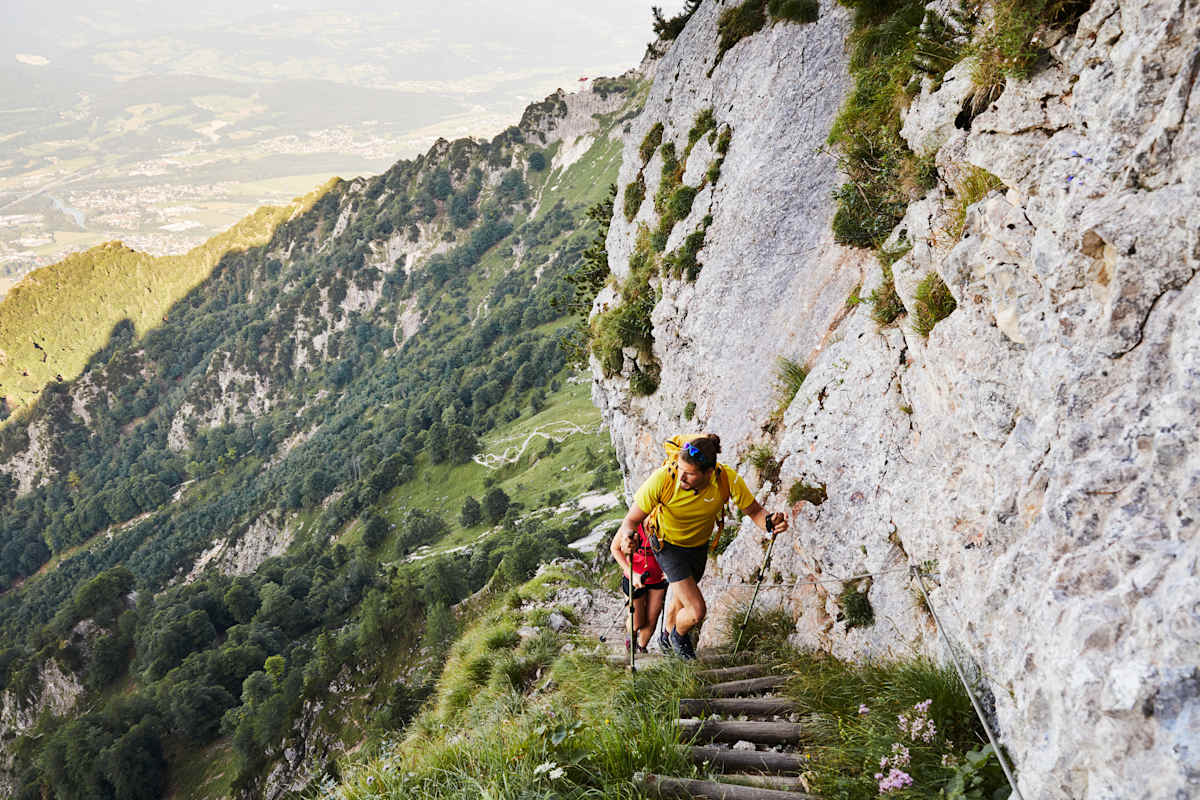 Unterwegs auf dem Dopplersteig am Untersberg