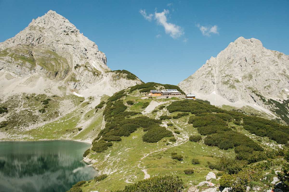 Wanderungen August, Coburger Hütte