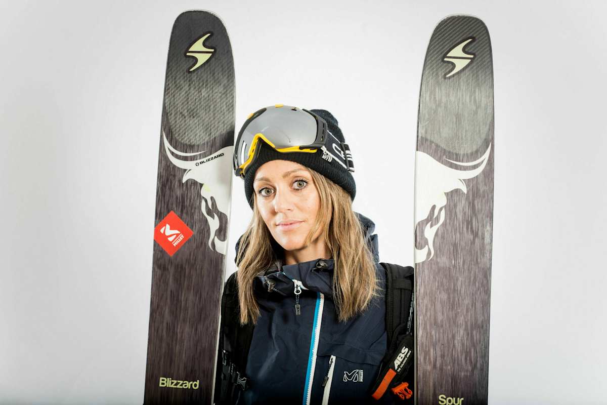 Freeride-Weltmeisterin Eva Walkner