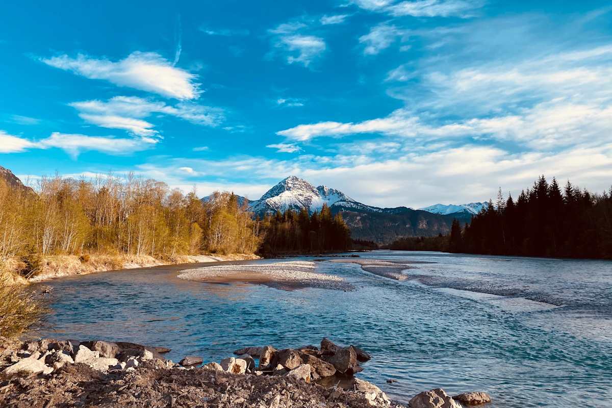 Am Lech bei Reutte