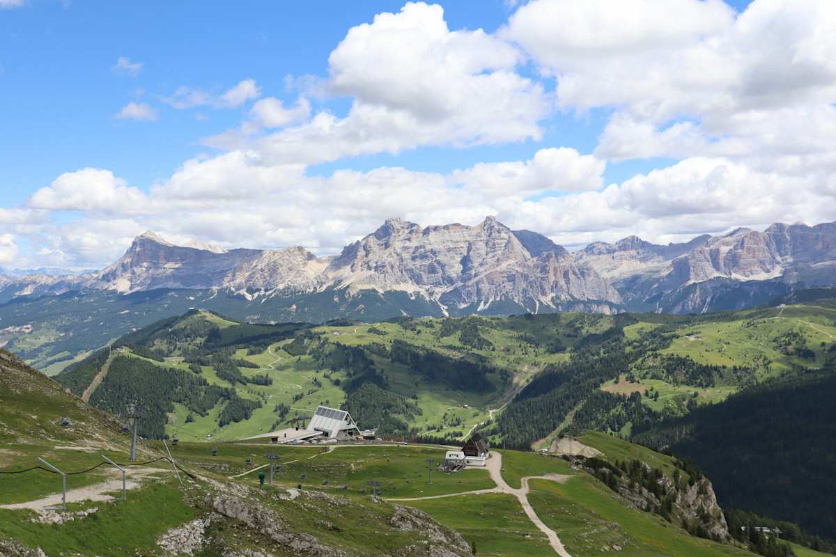Blick auf die Kreuzkofelgruppe
