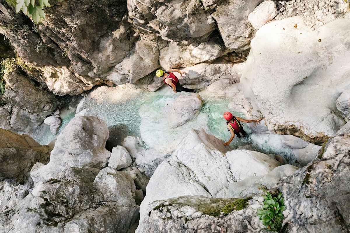 Canyoning in der glasklaren Enns