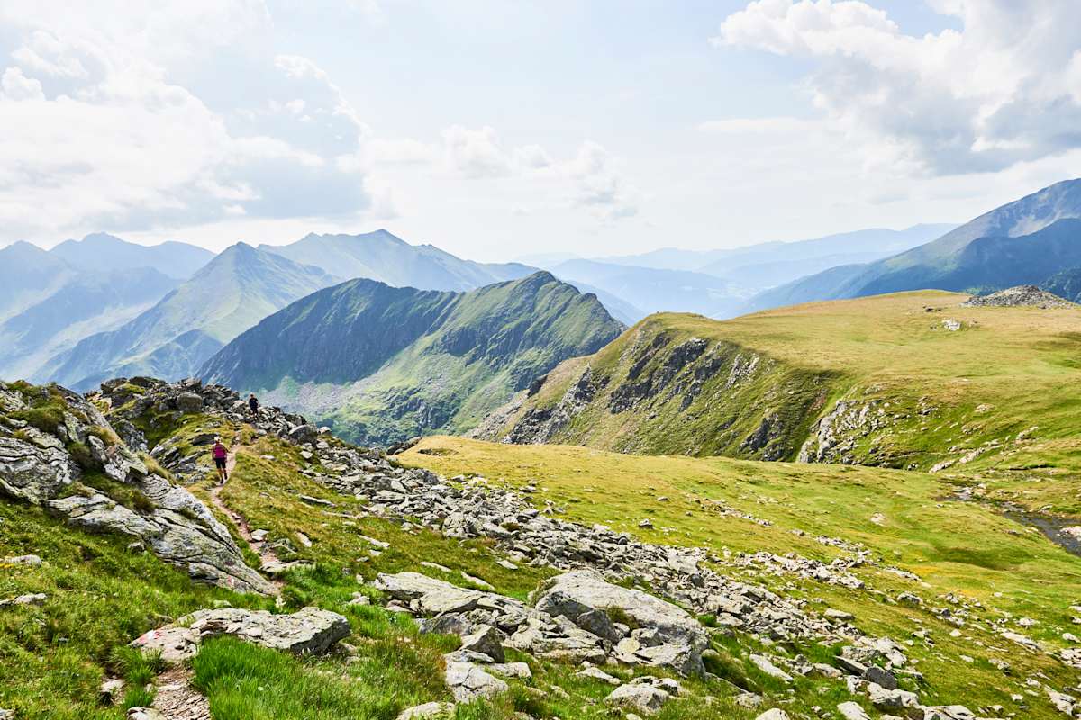 Das atemberaubende Panorama bis ins Murtal.