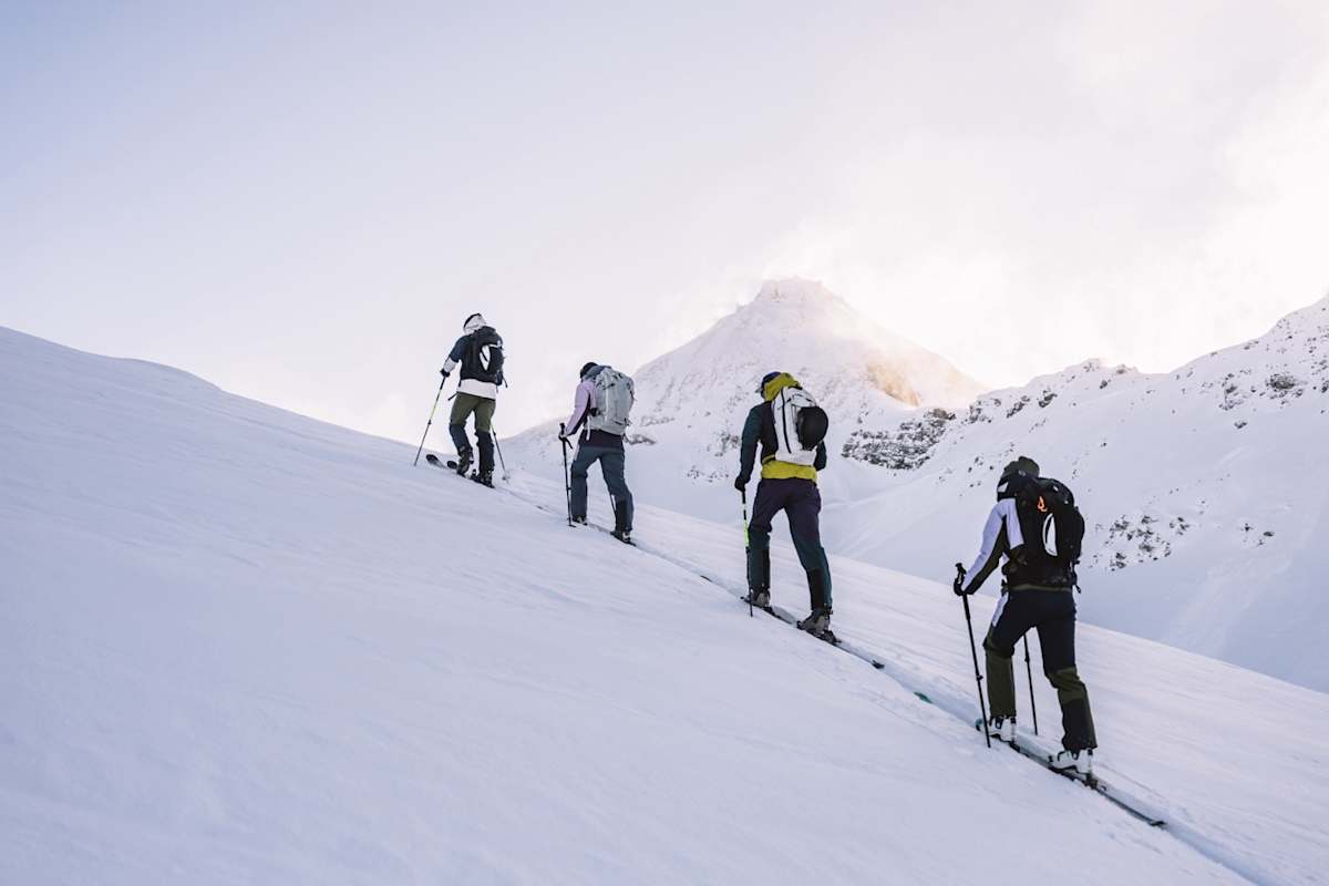 Skitour Aufstieg