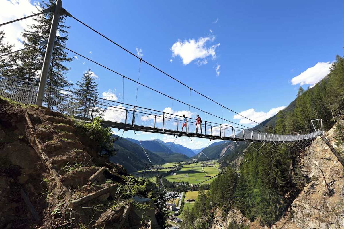 Hängebrücke Tour Brand-Burgstein