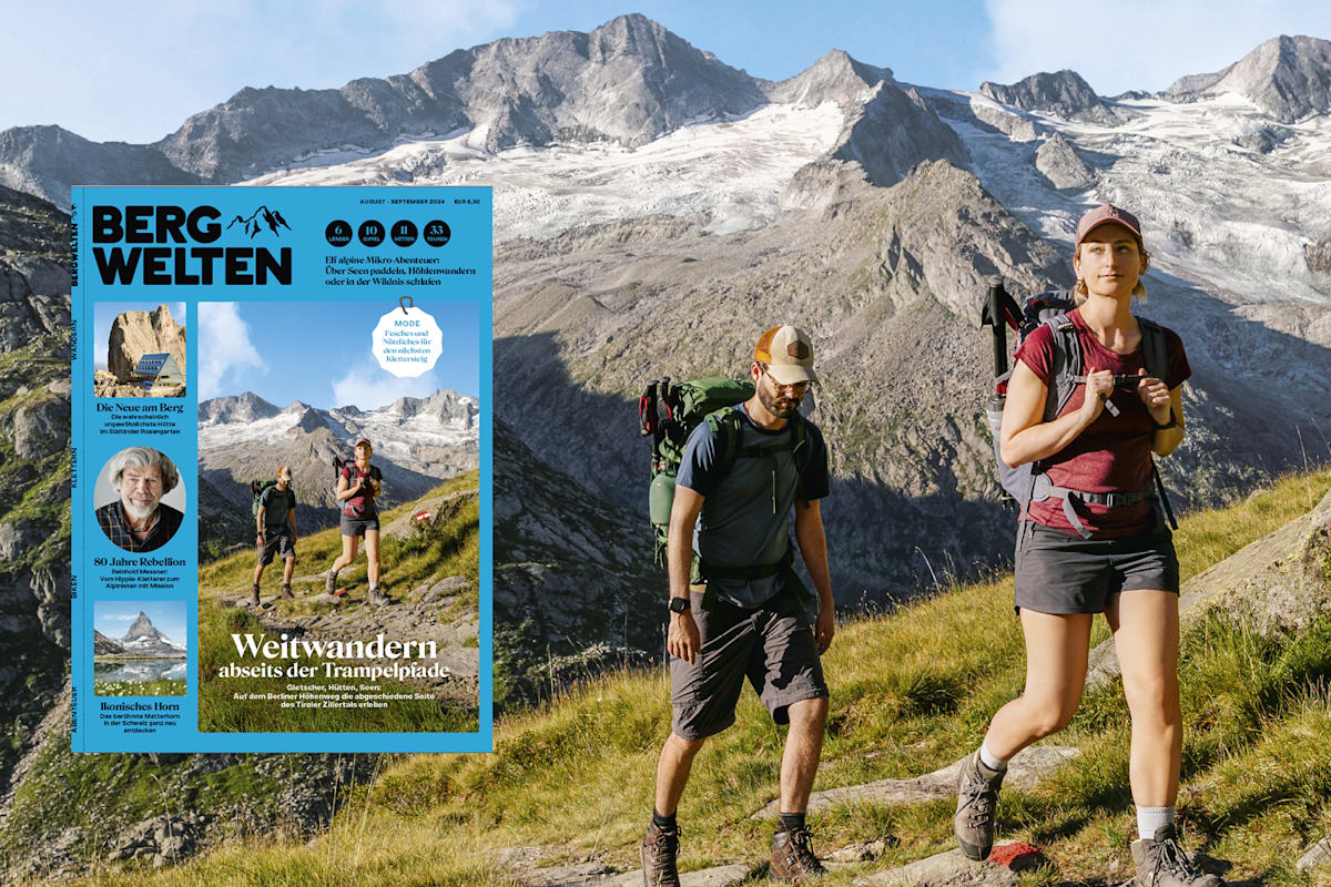 Das Bergwelten Magazin Februar/März 2024