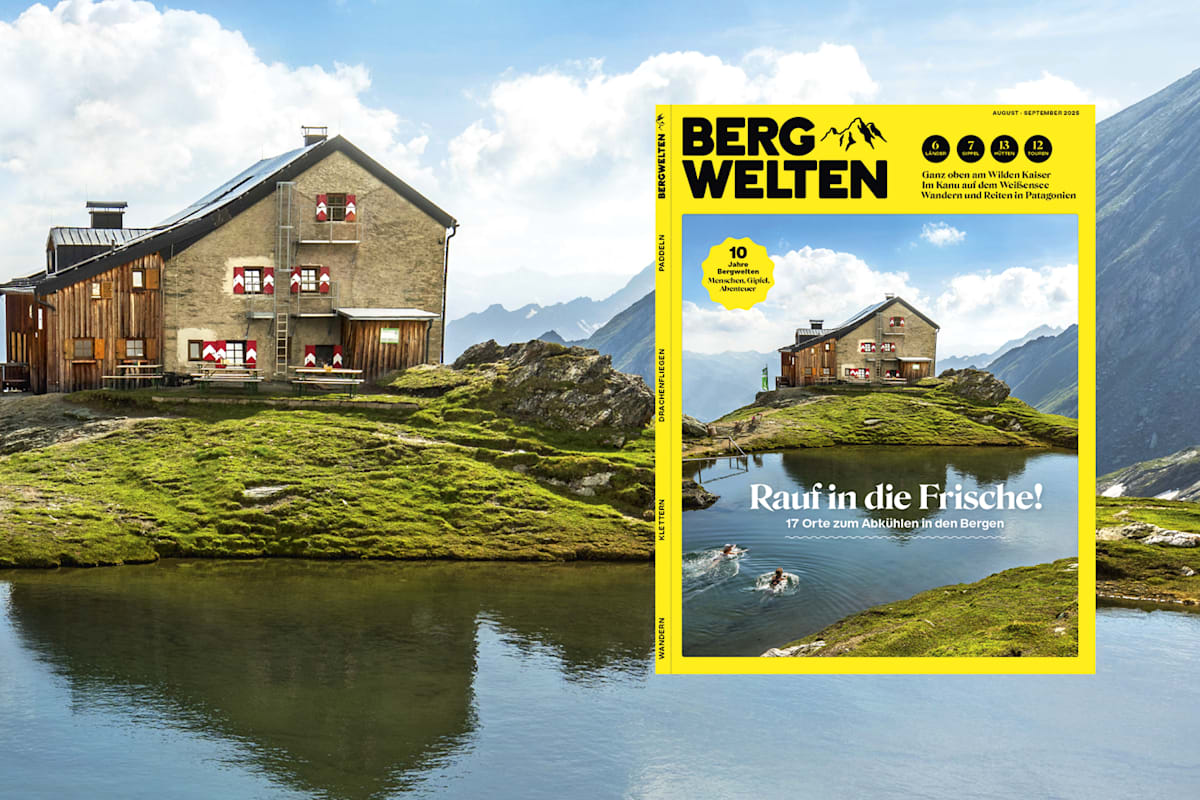 Das neue Bergwelten-Magazin (August/September 2025)