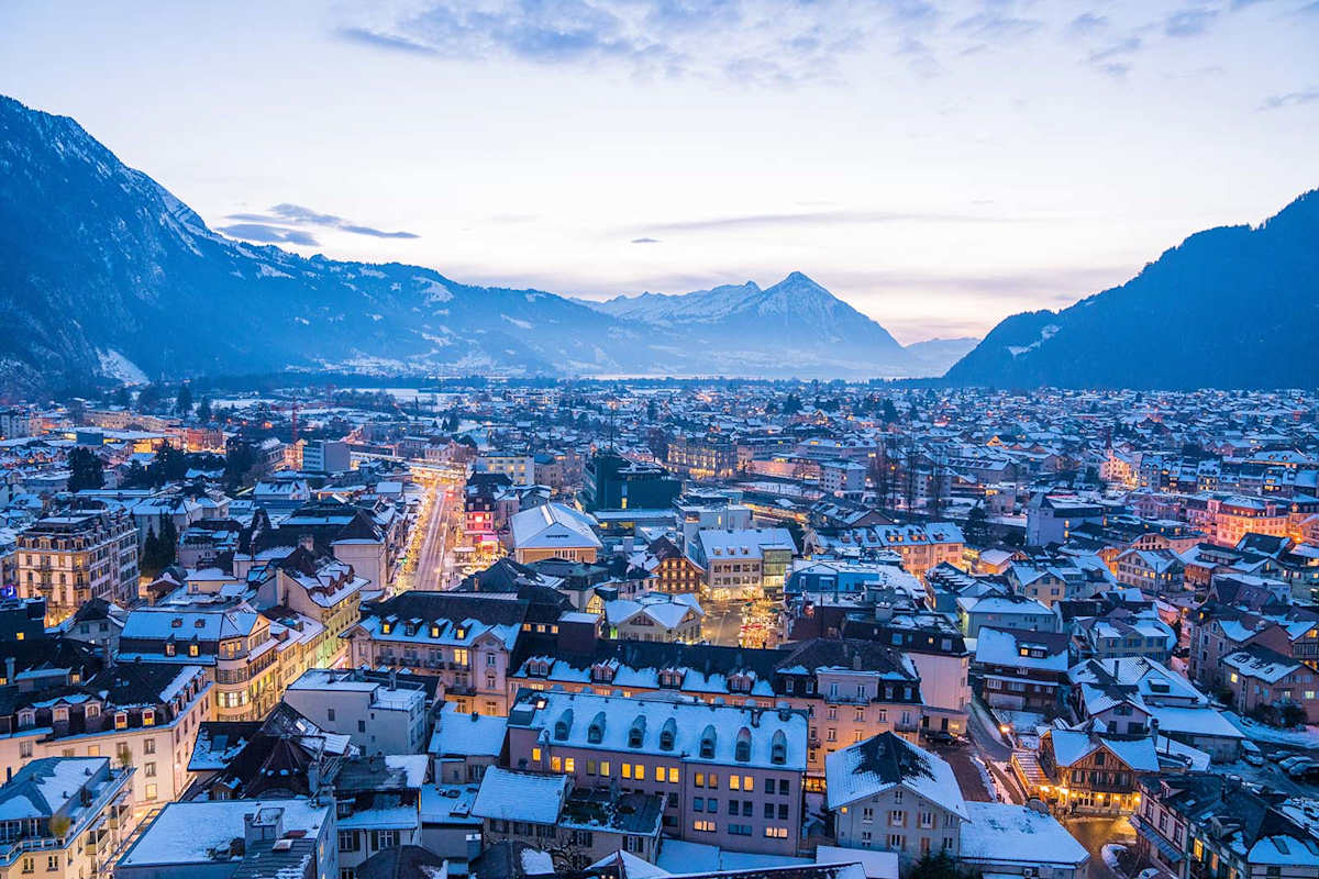 Interlaken: Perfekter Ausgangspunkt, um den Winter in allen Facetten zu erleben.