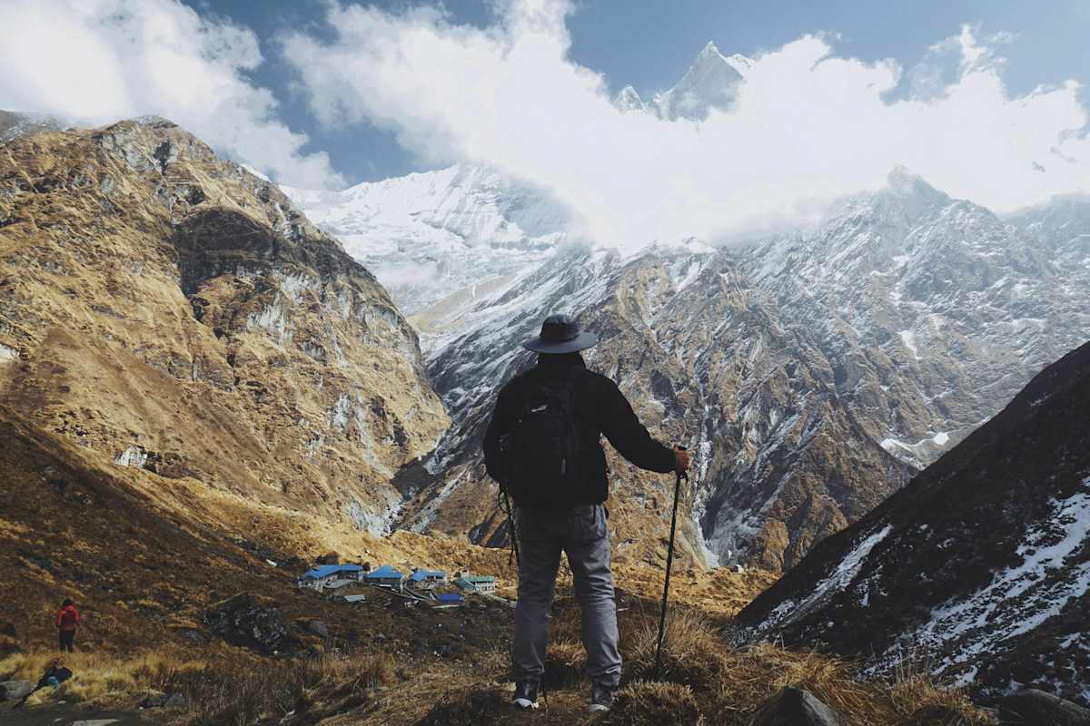 Die Berge Nepals sind mystisch und faszinierend.