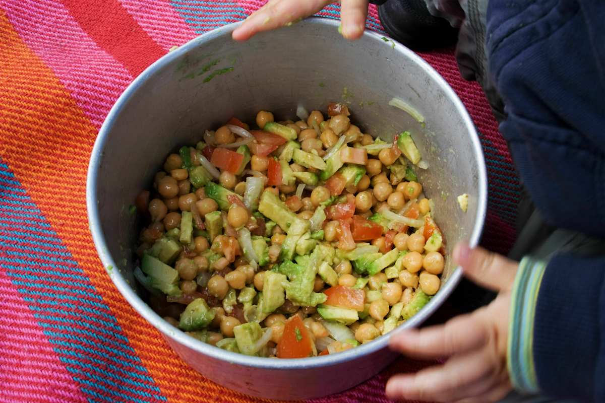 Kichererbsensalat Rezept