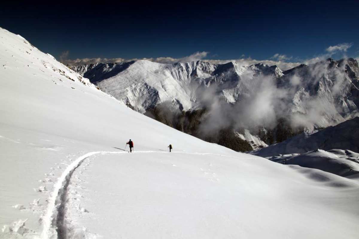Skitour auf die Lampsenspitze in im Tiroler Sellrain