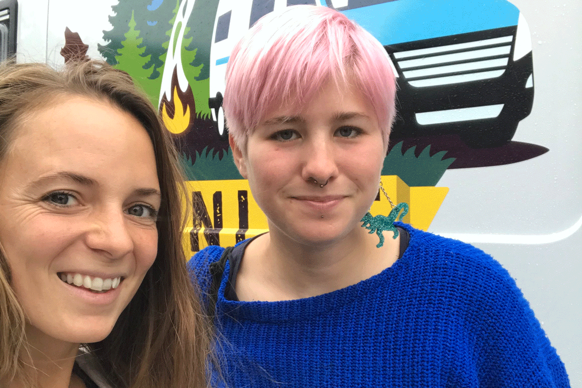 Laura hat Lisa kurz nach Berlin getroffen und kurzerhand nach Dänemark mitgenommen