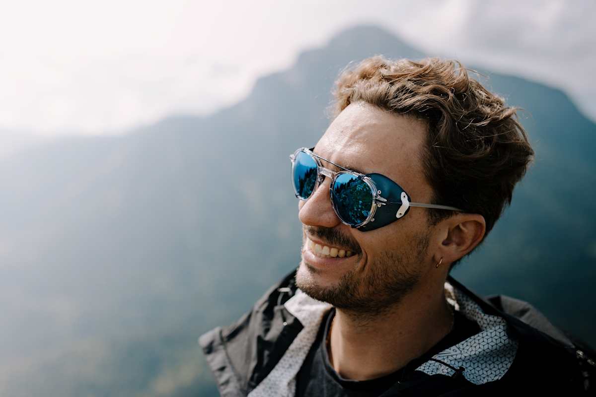 Bergwelten Hochtour Gletschersonnenbrille