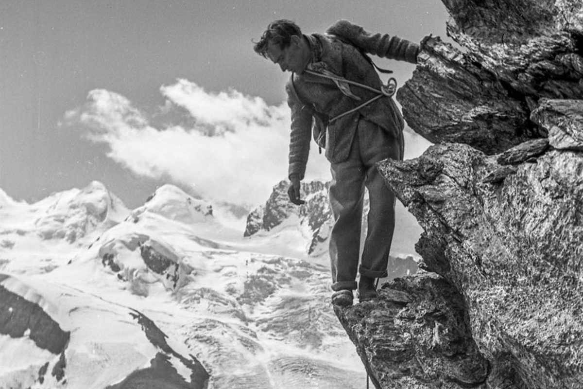 Luis Trenker in „Der Berg ruft“