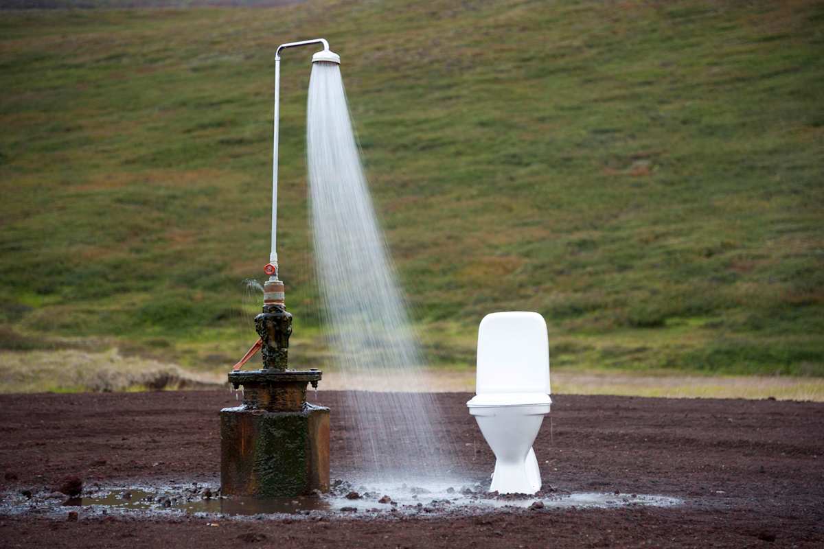 Island Toilette