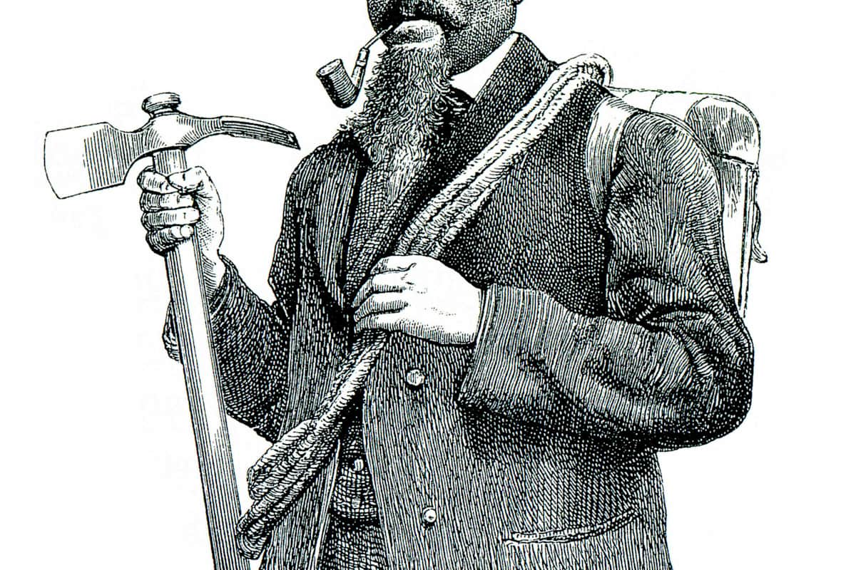 Erstbesteiger des Castors: Der französische Bergführer Michel Croz 1865