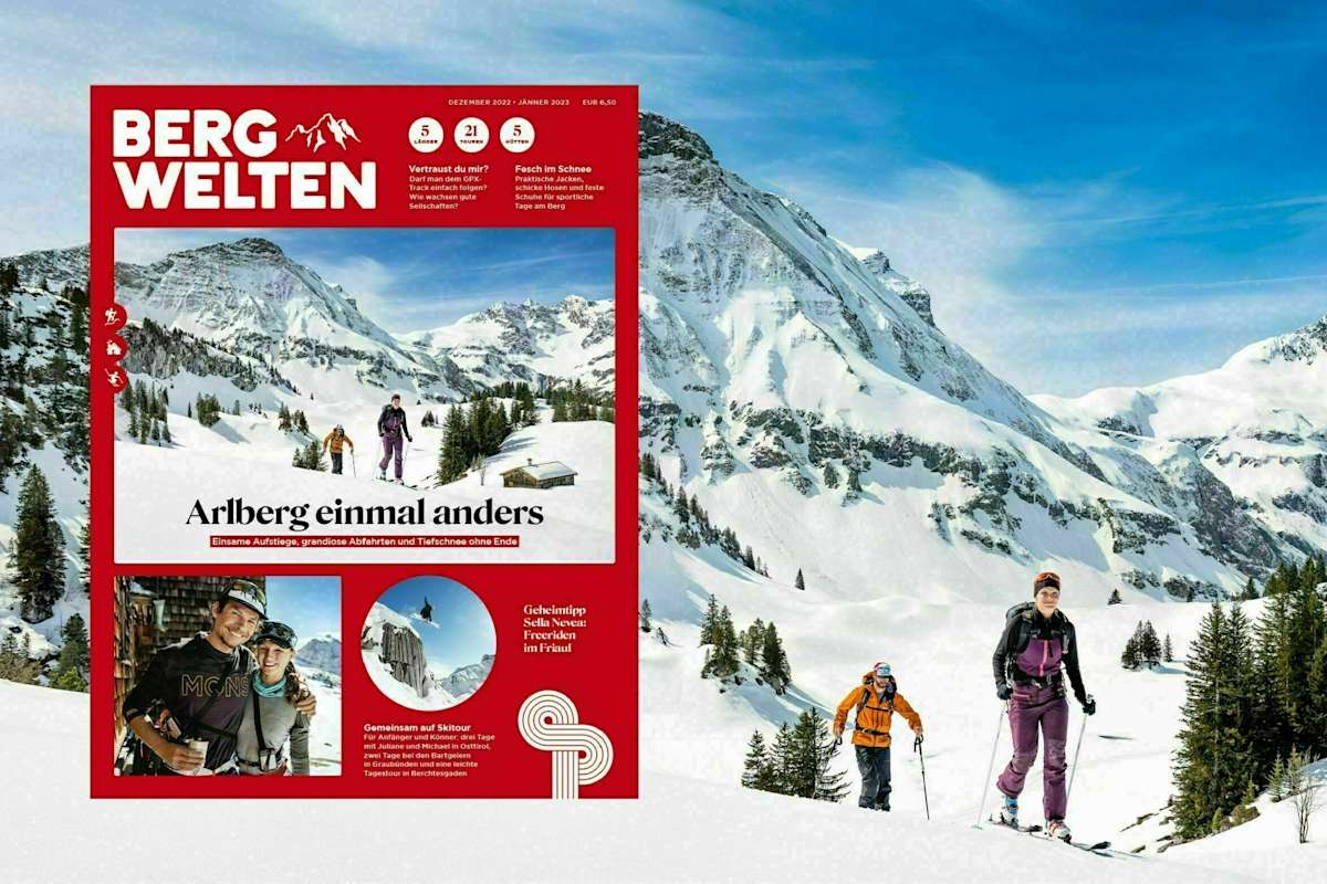 Bergwelten-Magazin Dezember 2022/ Jänner 2023