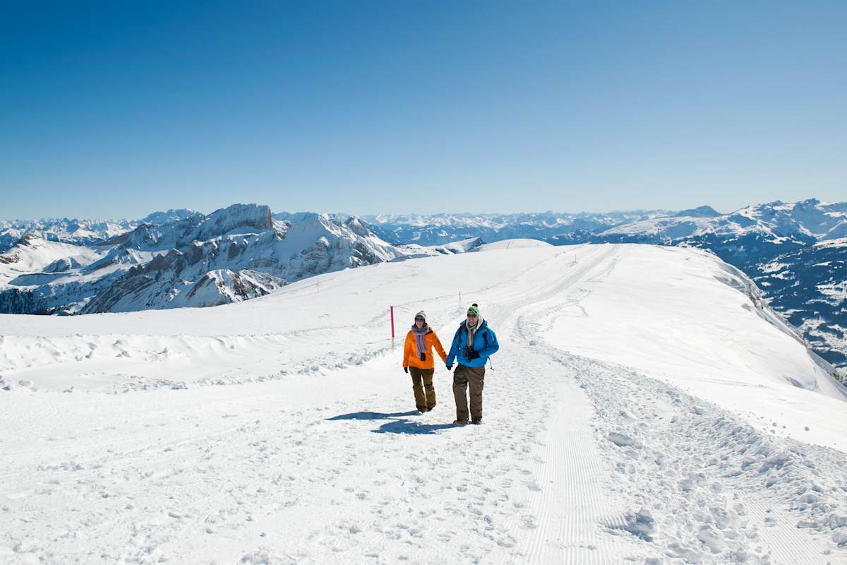 Panoramarundweg Rosenboden in der Schweiz
