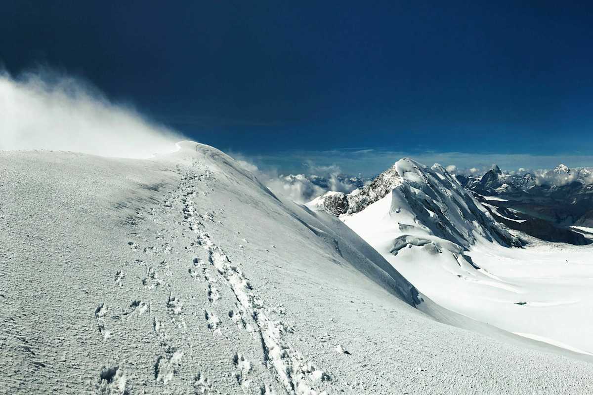 Parrotspitze im Monte Rosa-Massiv: Gipfelpanorama