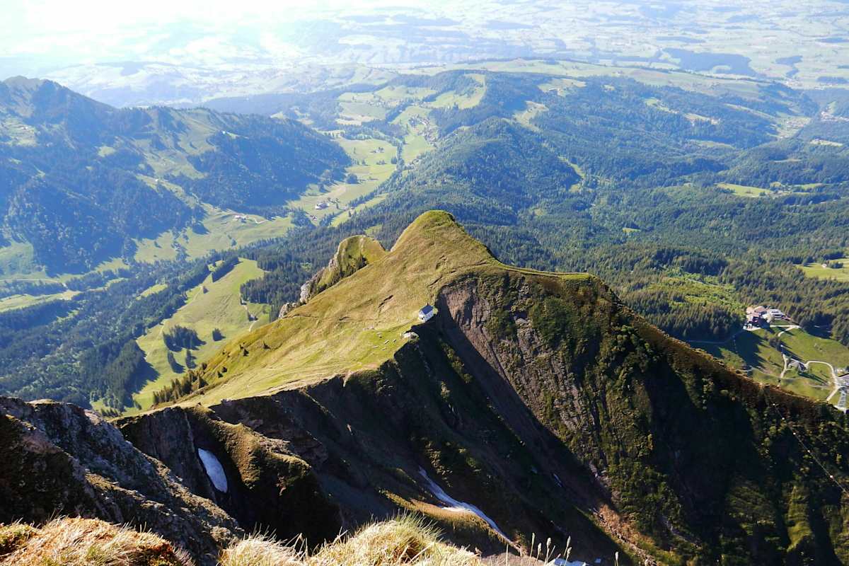 Wandern am Pilatus in den Emmentaler Alpen in Nidwalden
