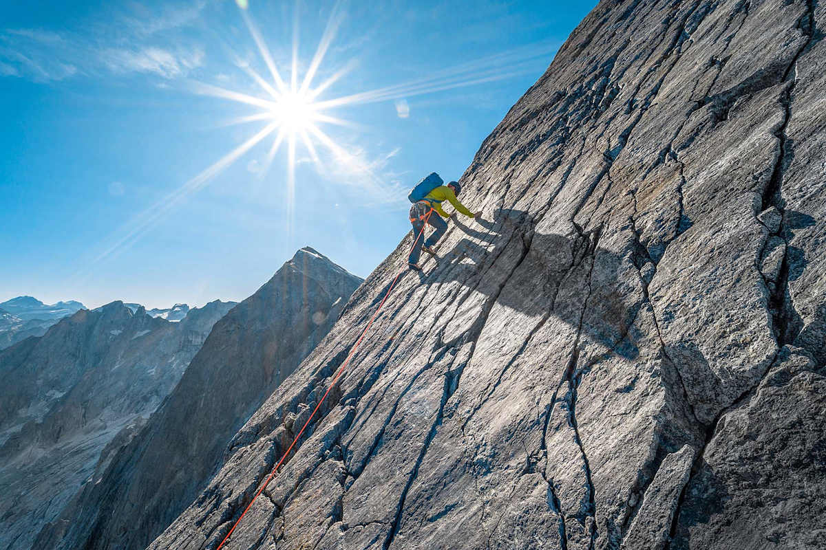 Klettern auf Granit