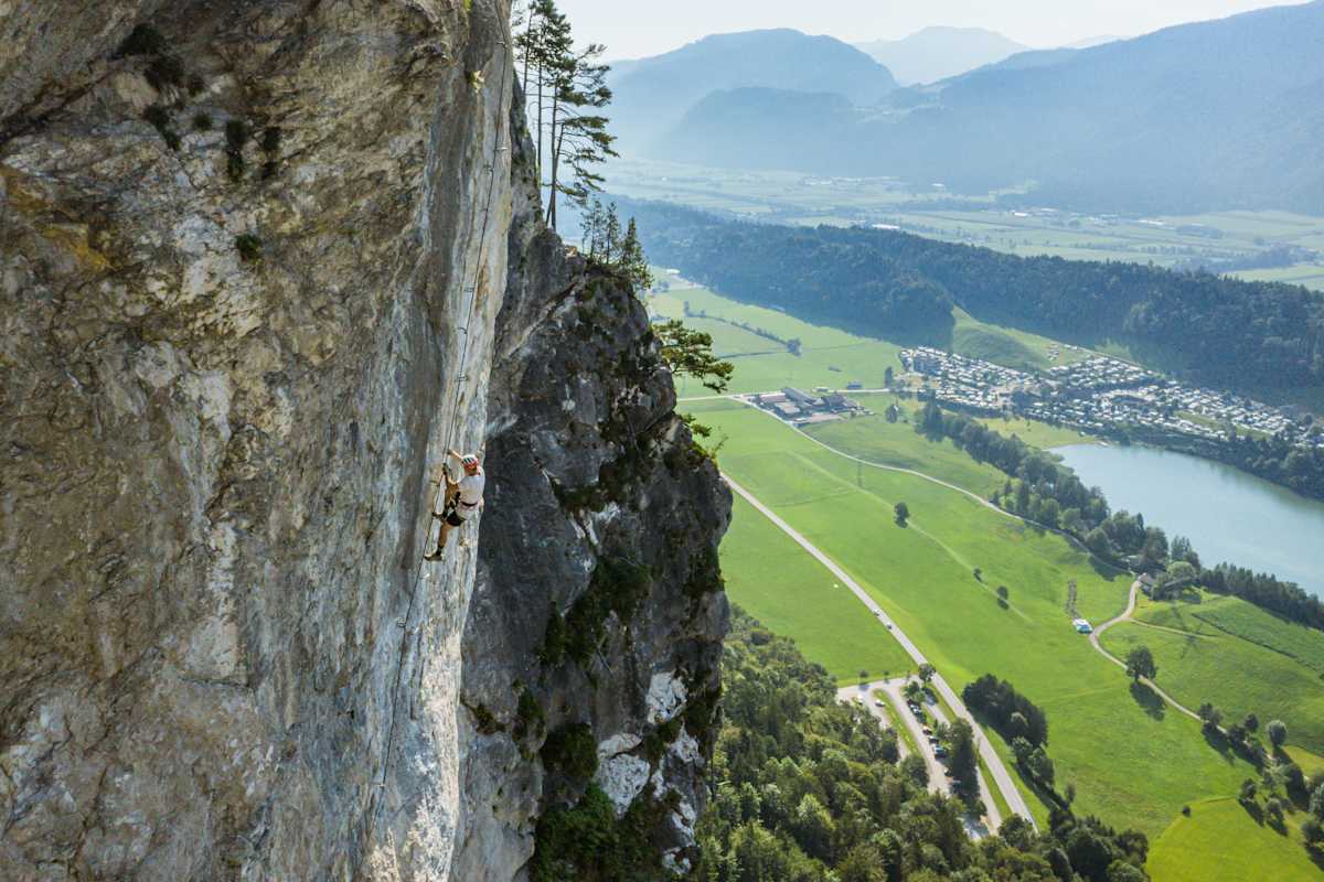 Reintalersee Klettersteig in Tirol
