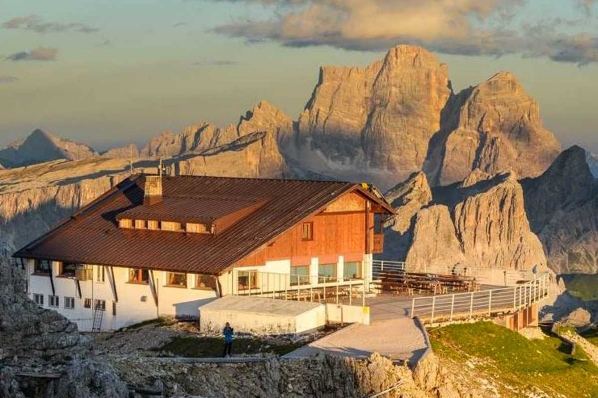 Rifugio Lagazuoi in Venetien