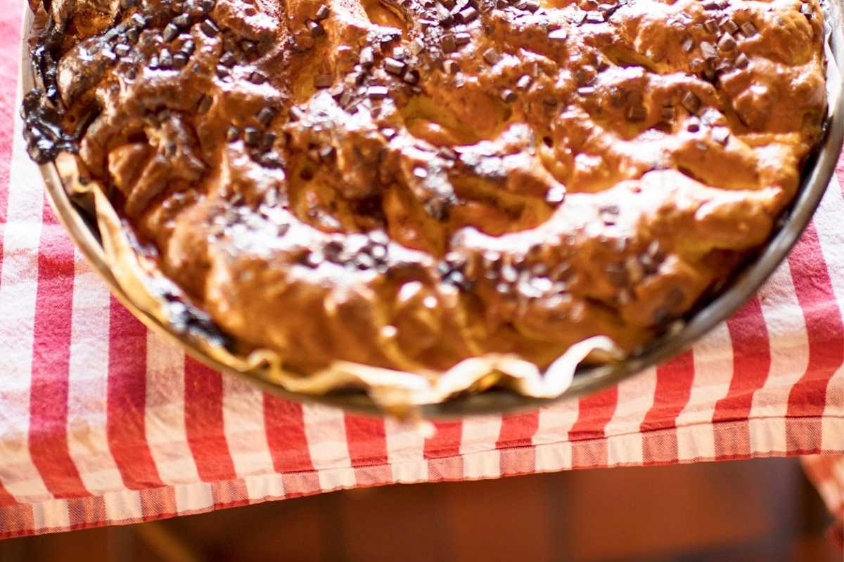 Ein Stück Kuchen.