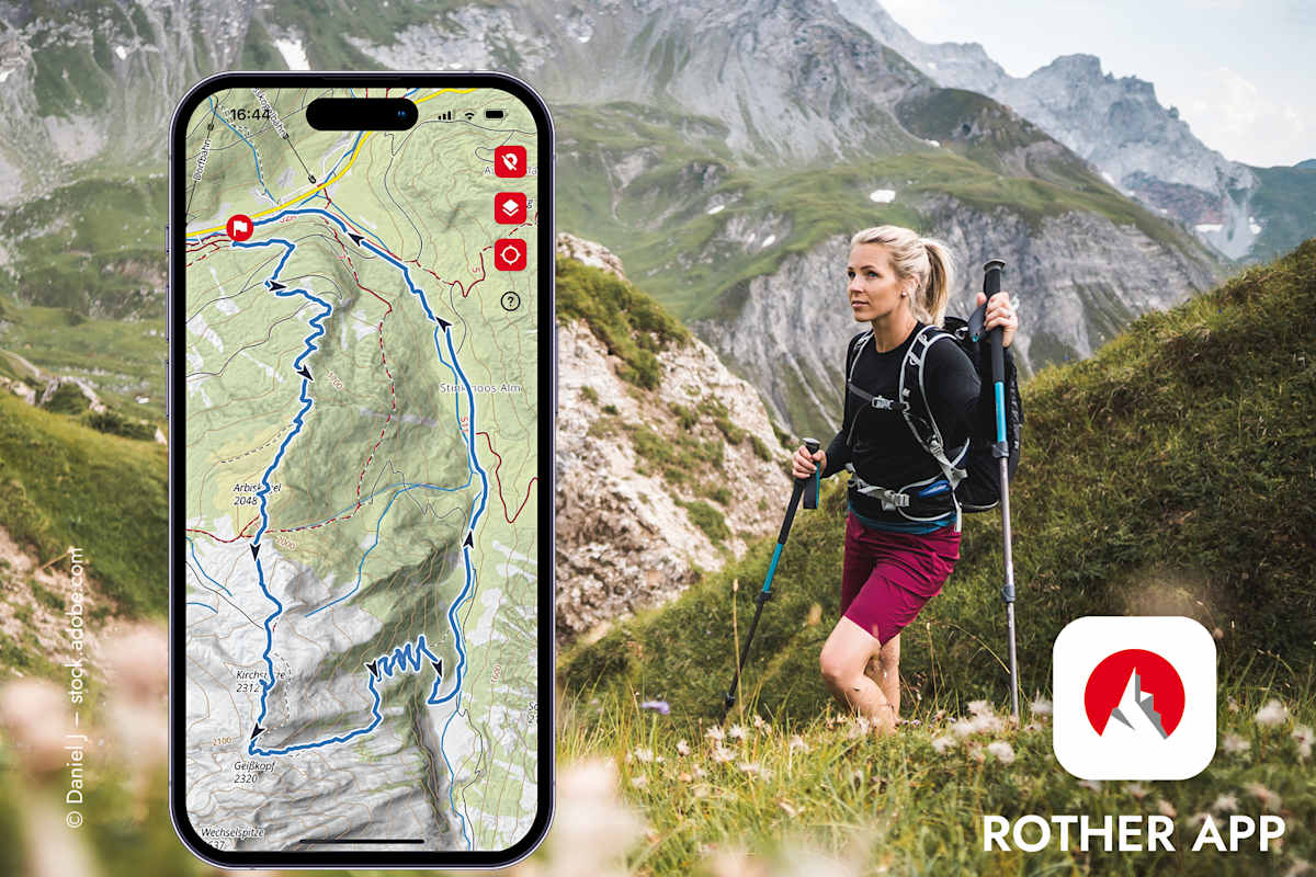 Mit der Rother App hast du alle wichtigen Informationen immer griffbereit.