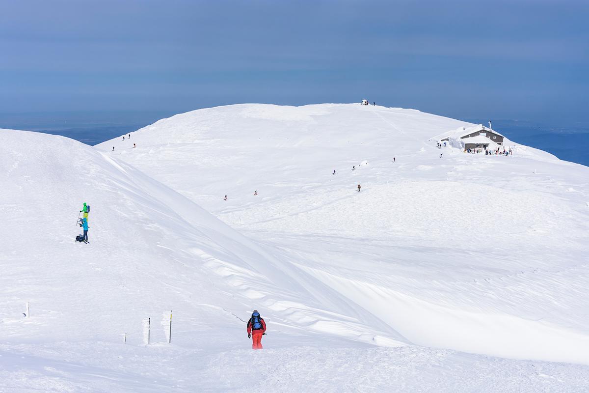 Schneeberg im Winter
