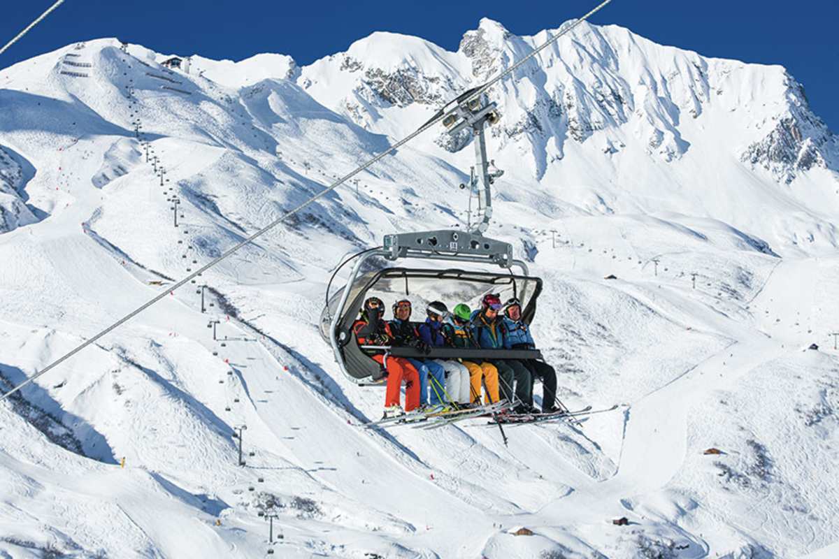 Seilbahn-Fahrzeuge: Sessellift