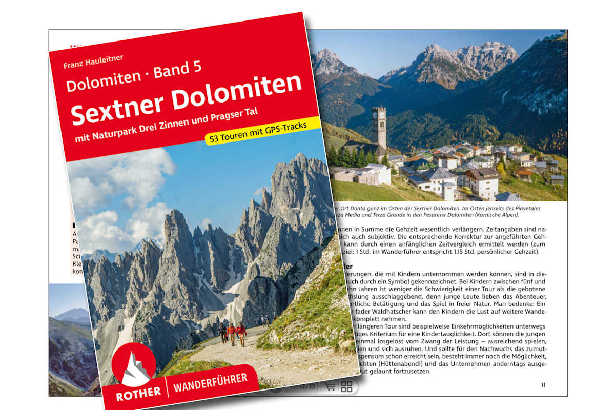 „Dolomiten Band 5 Sextner Dolomiten – mit Naturpark Drei Zinnen und Pragser Tal“ von Franz Hauleitne