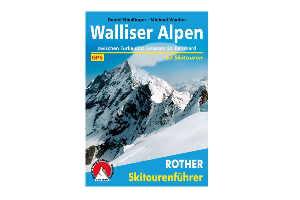 Skitourenführer: Walliser Alpen (Bergverlag Rother)