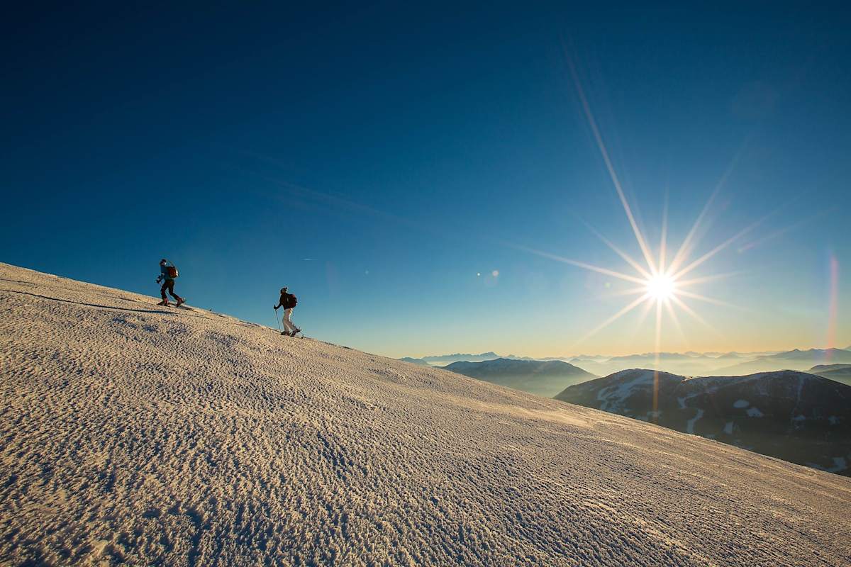 Skitourengeher am Falkert